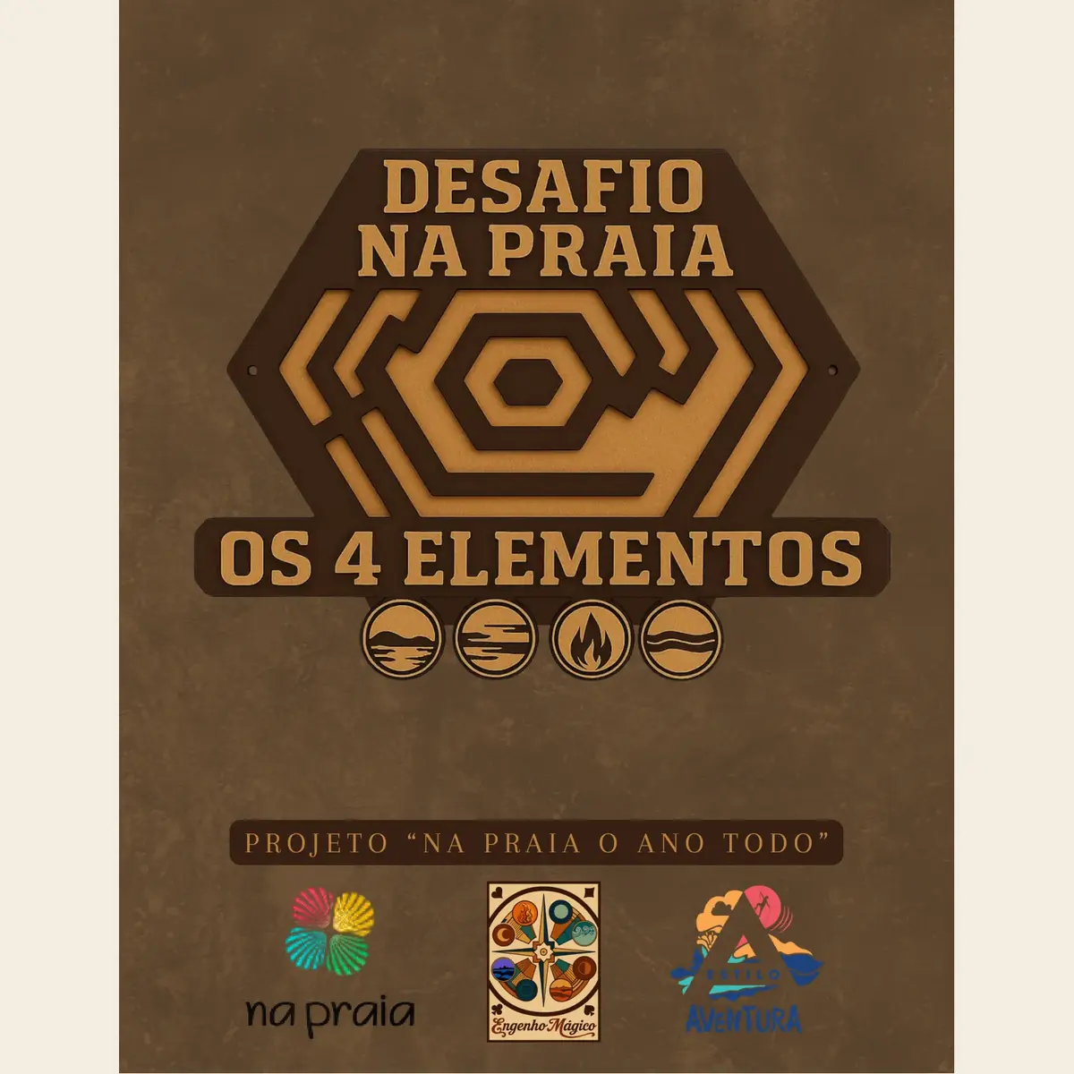 Desafio Na Praia 4 Elementos
